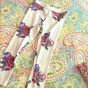 Floral leggings